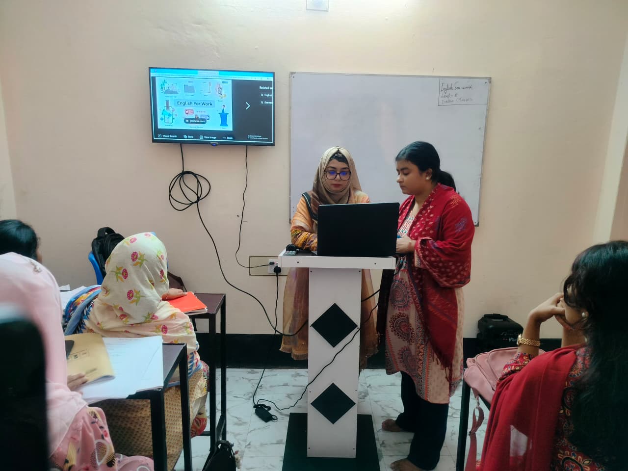 English For Work Level 2 Class time